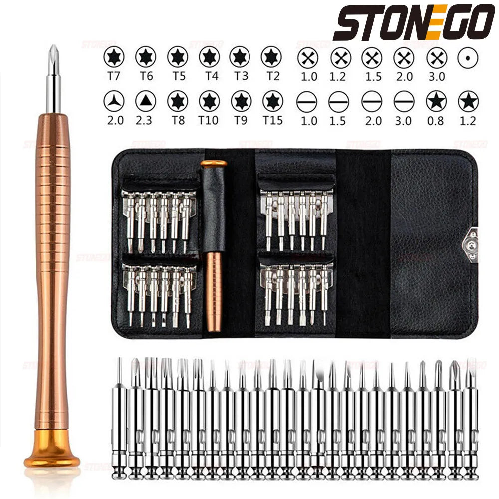 1-Set 25 in 1 Screwdriver Set Torx Multifunctional Precision Screwdriver For Device Phones Tablet PC DIY