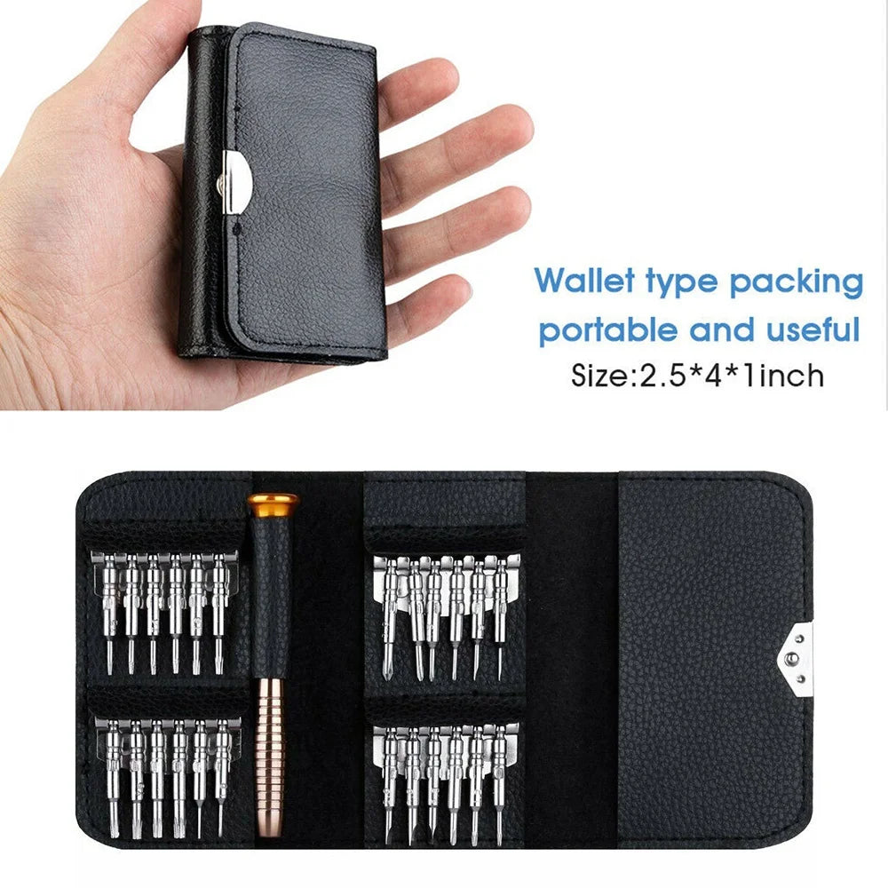 1-Set 25 in 1 Screwdriver Set Torx Multifunctional Precision Screwdriver For Device Phones Tablet PC DIY